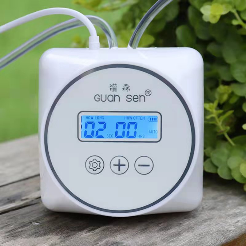 Smart Garden Auk - Neues intelligentes Tropfbewässerungs-Wasserpumpen-Timer-System Garten pflanze automatische