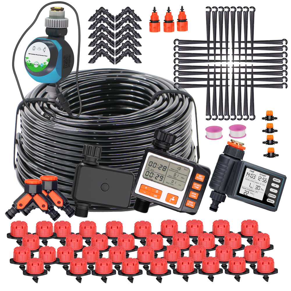 Smart Garden Auk - 50-5m 1/4 ''Schlauch verstellbare Tropfer automatisches