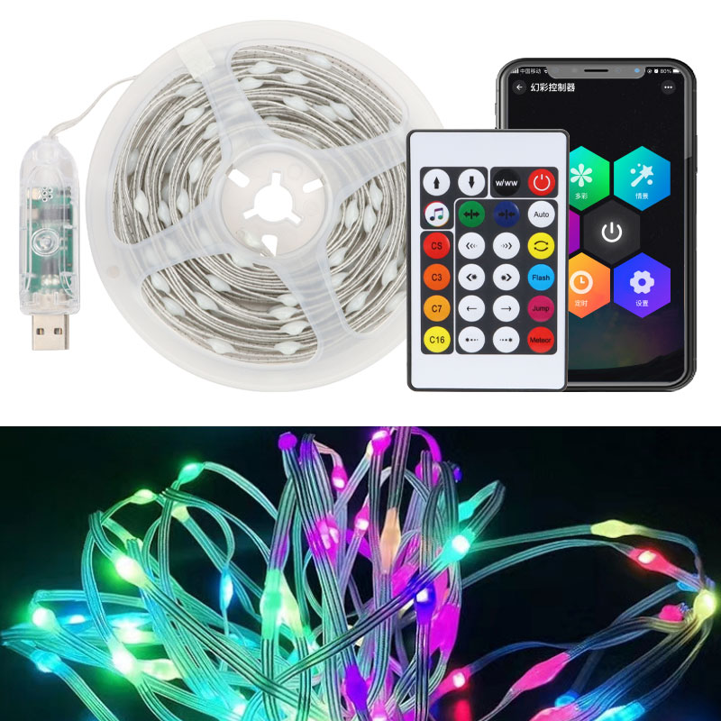 App Smart Garden - 10M LED Weihnachten Lichter Fee String