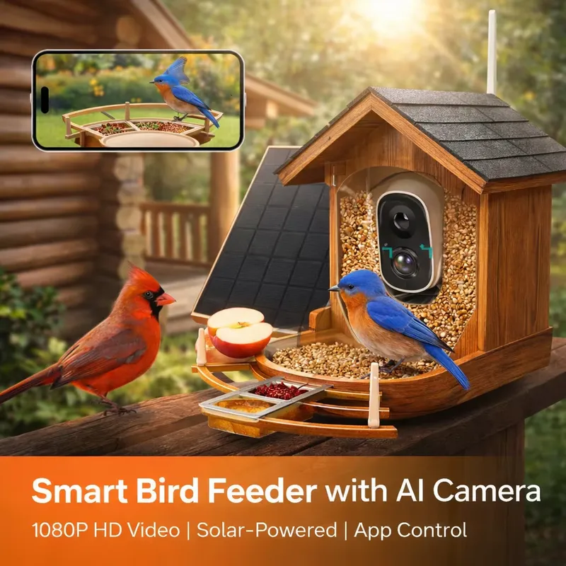 Intelligenter Automatischer Vo – Smart Bird Feeder Camera Bewertung und Preis