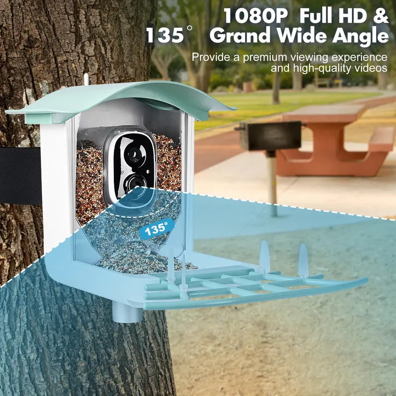 Intelligenter Automatischer Vo – Smart Bird Feeder Camera Bewertung und Preis