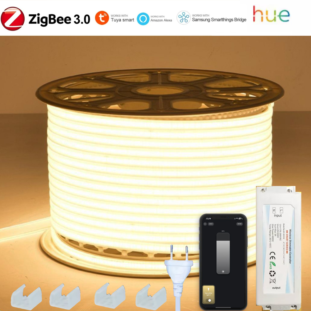 EU 220V ZIGBEE 3.0 COB LED-Str – Smart Zigbee Garden Light Bewertung und Preis