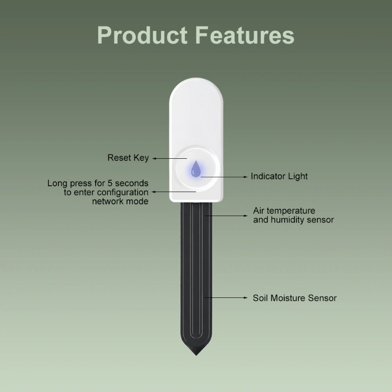 Zigbee Smart Bodenfeuchtesenso – Smart Zigbee Garden Light Bewertung und Preis