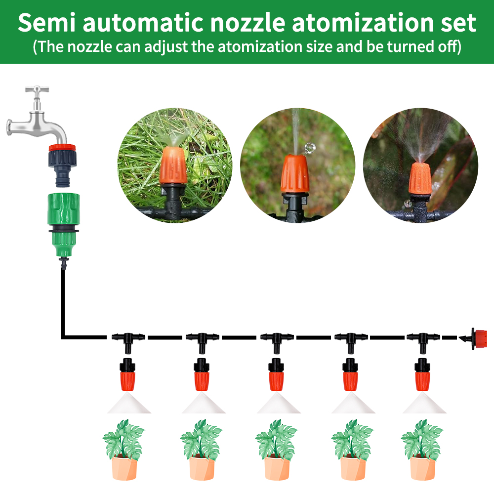 Nebeldüsen-Bewässerungsset, 5  – Smart Garden Auk Bewertung und Preis