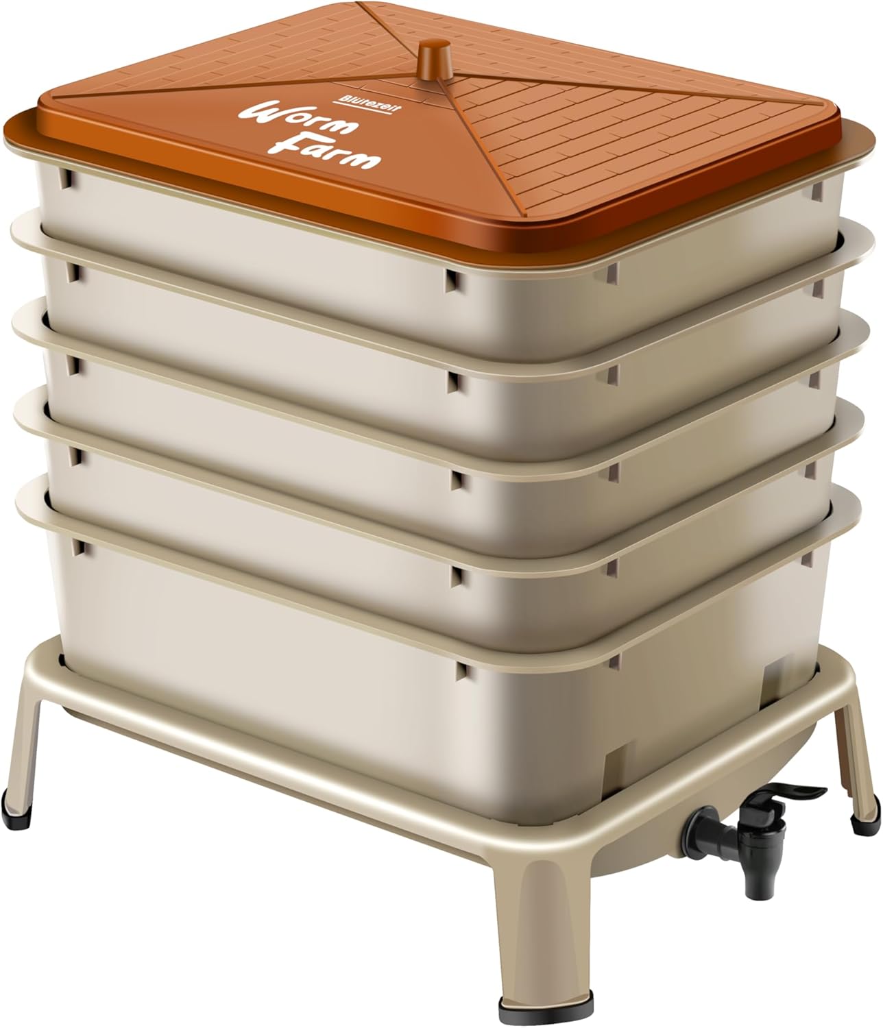 Innen- und Außen-Wurmkomposter – Composting Kit Indoor Bewertung und Preis