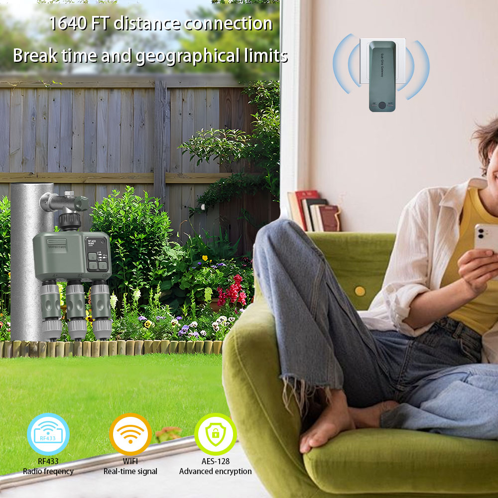 Tuya Wifi+RF433 3-Wege-Wassert – Smart Garden Kit Bewertung und Preis