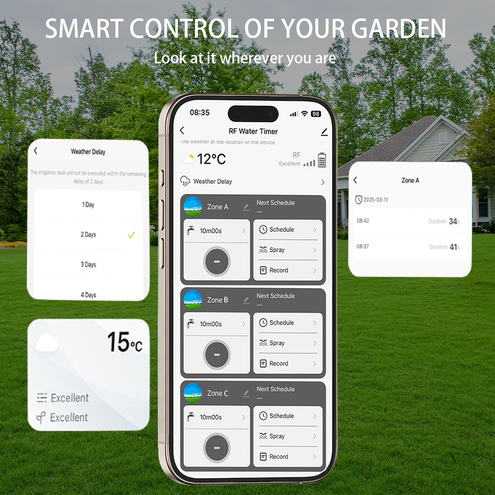 Tuya Wifi+RF433 3-Wege-Wassert – Smart Garden Kit Bewertung und Preis