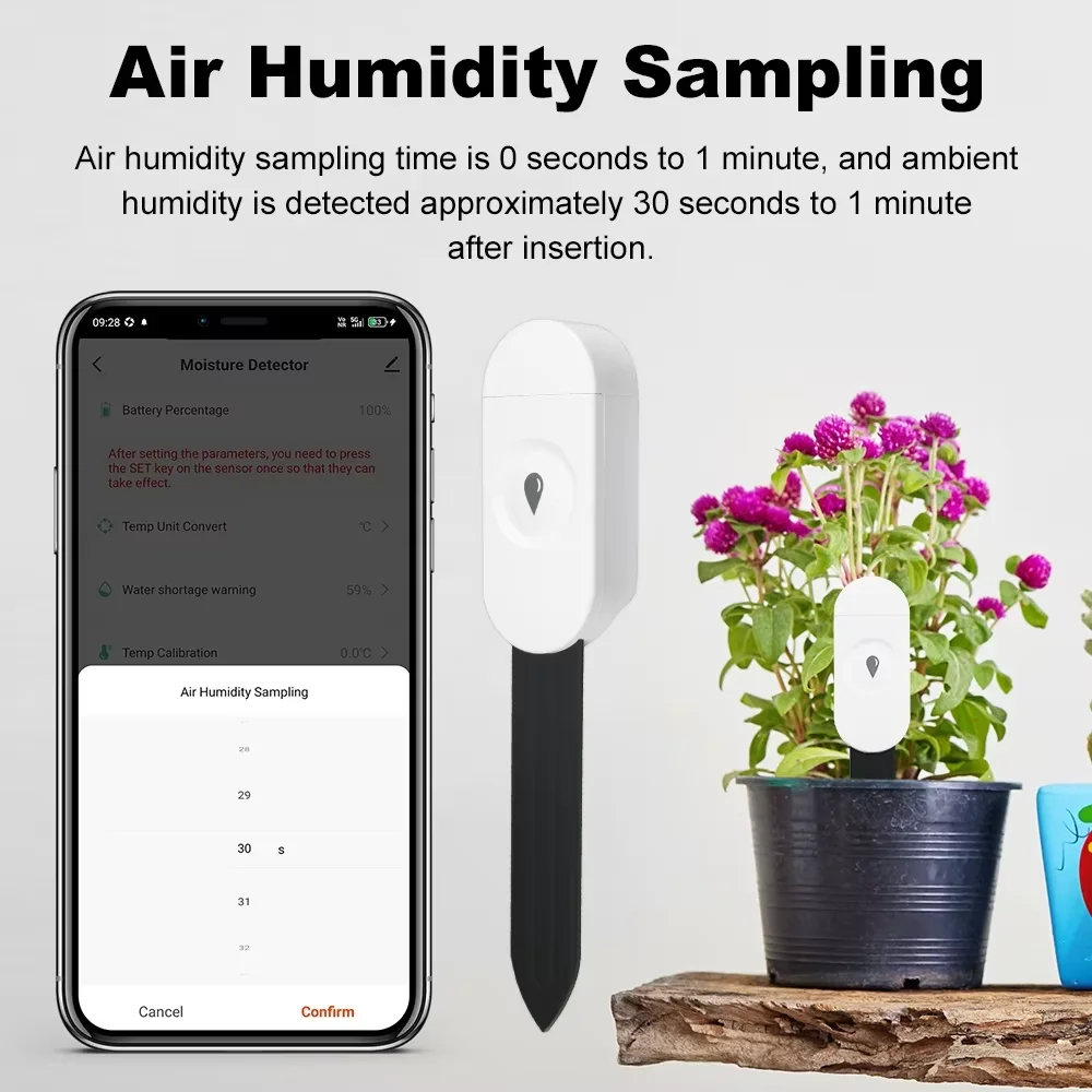 Zigbee Temperatur- und Feuchti – App Smart Garden Bewertung und Preis